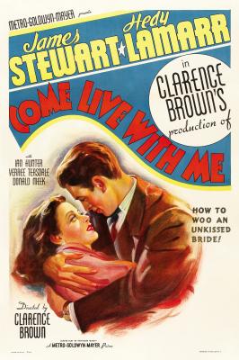 COME LIVE WITH ME (1941, Clarence Brown) No puedo vivir sin ti