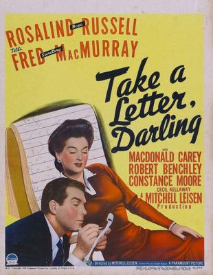 TAKE ME LETTER, DARLING (1942, Mitchell Leisen) Ella y su secretario