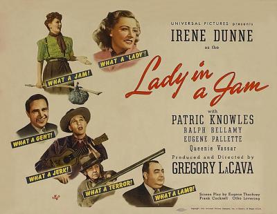 LADY IN A JAM (1942, Gregory La Cava) Una mujer en apuros
