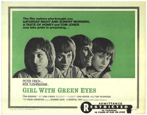 GIRL WITH GREEN EYES (1964, Desmond Davis)