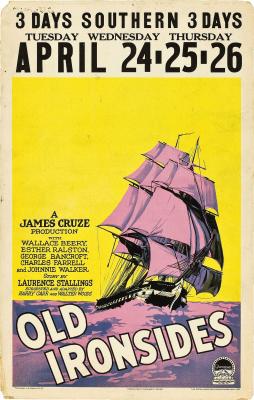 OLD IRONSIDES (1926, James Cruze) Trípoli