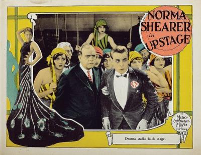 UPSTAGE (1926, Monta Bell) Entre bastidores