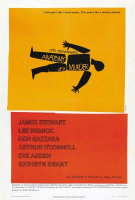 ANATOMY OF A MURDER (1959, Otto Preminger) Anatomía de un asesinato