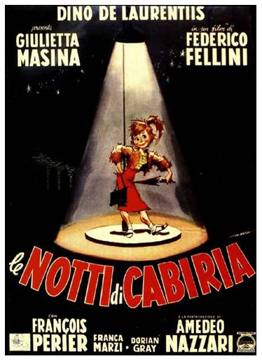 LE NOTTI DI CABIRIA (1957, Federico Fellini) Las noches de Cabiria