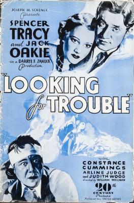 LOOKING FOR TROUBLE (1934, William A. Wellman) Una avería en la línea