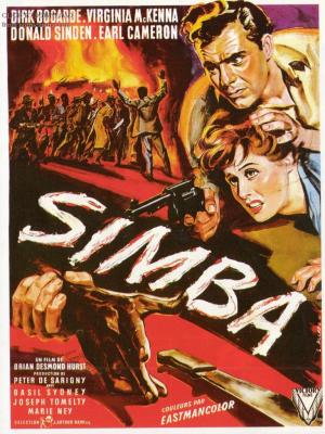 SIMBA (1955, Brian Desmond Hurst) Simba, la lucha contra el Mau-Mau