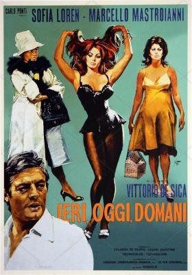 IERI OGGI DOMANI (1963, Vittorio De Sica) Ayer, hoy y mañana
