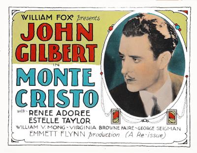 MONTE CRISTO (1922, Emmet J. Flynn) El Conde de Montecristo