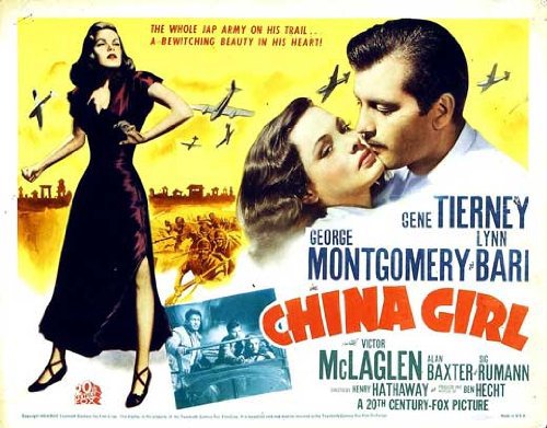 CHINA GIRL (1942, Henry Hathaway) Infierno en la tierra