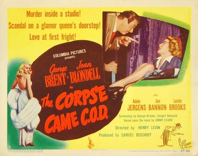 THE CORPSE CAME C.O.D. (1947, Henry Levin)