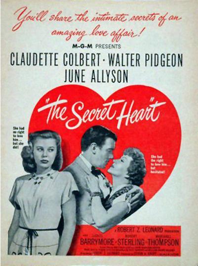THE SECRET HEART (1946, Robert Z. Leonard) Desconfianza