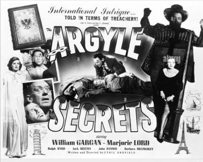 THE ARGYLE SECRETS (1948, Cyril Endfield)