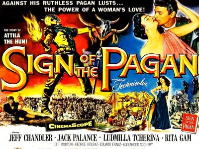 SIGN OF THE PAGAN (1954, Douglas Sirk) Atila, rey de los hunos