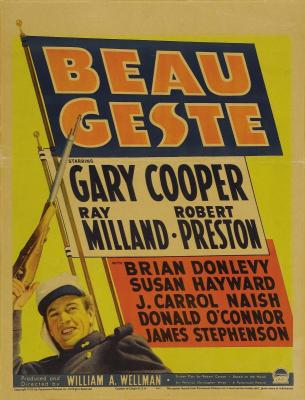 BEAU GESTE (1939, William A. Wellman) Beau Geste