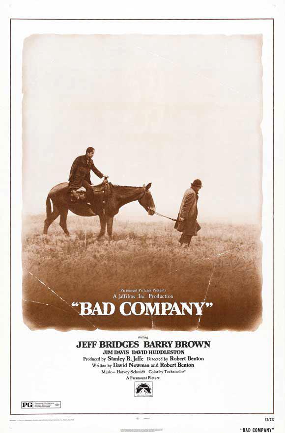 BAD COMPANY (1972, Robert Benton) [Pistoleros en el infierno]