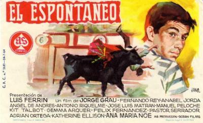 EL ESPONTÁNEO (1963, Jorge Grau)