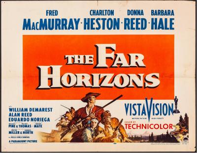 THE FAR HORIZONS (1956, Rudolph Maté) Horizontes azules