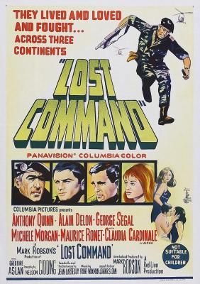 LOST COMMAND (1965, Mark Robson) Mando perdido