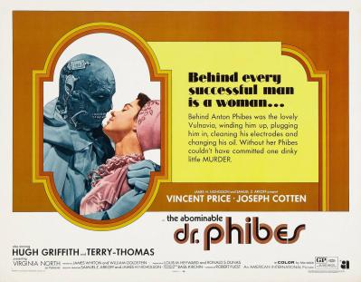 THE ABOMINABLE DR. PHIBES (1971, Robert Fuest) El abominable doctor Phibes