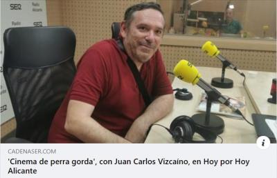 El 20 aniversario de CINEMA DE PERRA GORDA, hoy en Radio Alicante (SER)